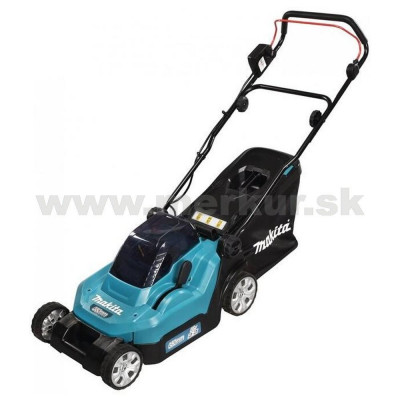 MAKITA DLM382PT2 akumulátorová kosačka + dvojnabíjačka + 2x aku. (5.0Ah)