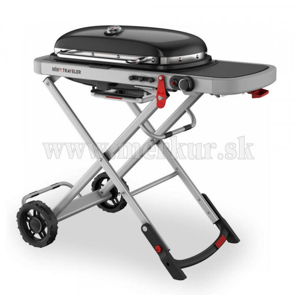 WEBER gril plynový Traveler čierno/strieborný