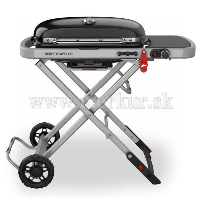 WEBER gril plynový Traveler čierno/strieborný