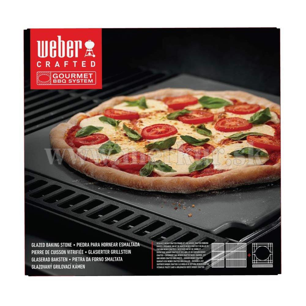 WEBER kameň na pizzu CRAFTED GBS 7681 41cm x 40cm
