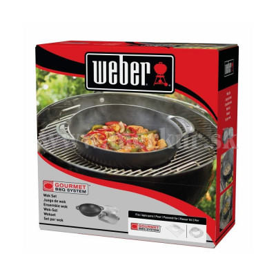 WEBER wok súprava s parným roštom GBS 8856