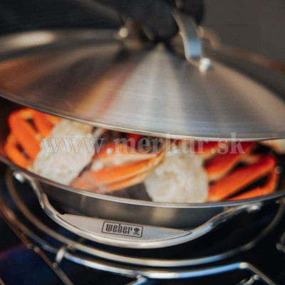 WEBER wok súprava s parným roštom Crafted GBS 7684