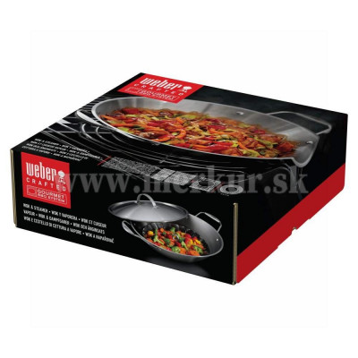 WEBER wok súprava s parným roštom Crafted GBS 7684