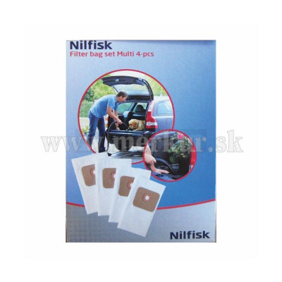 NILFISK vrecká na prach pre MULTI / 4ks/ 
