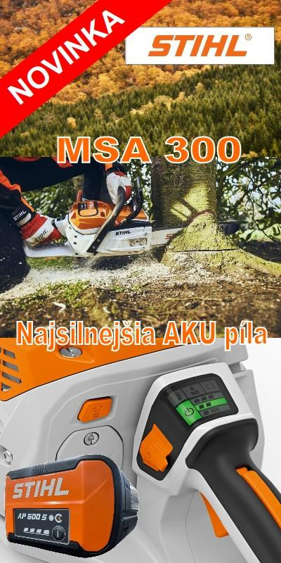 Novinka STIHL MSA 300
