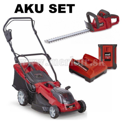 MTD LM40 SET AKU kosačka + plotostrih + AKU a nabíjačka 40 V 