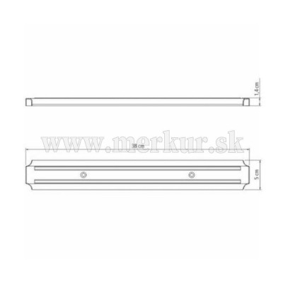 TRAMONTINA držiak magnetický na nože 38 cm PLENUS  